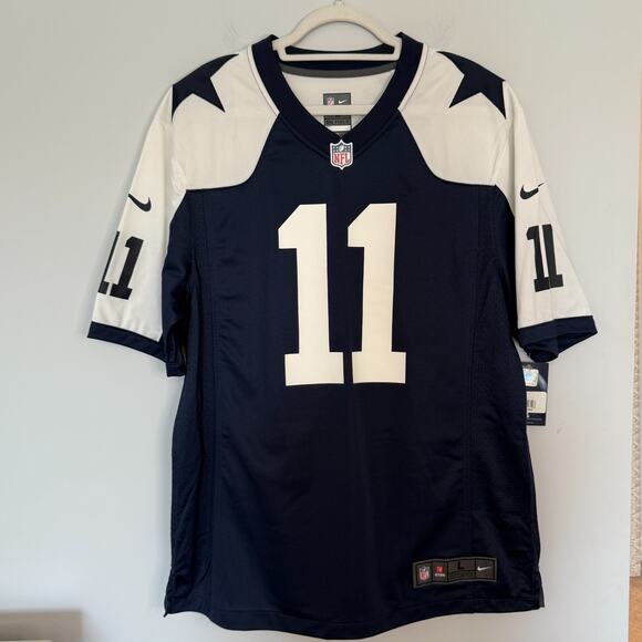 Nike NFL Dallas Cowboys Micah Parsons Jersey NWT Size L Blue White Navy Game Alt - Picture 1 of 11